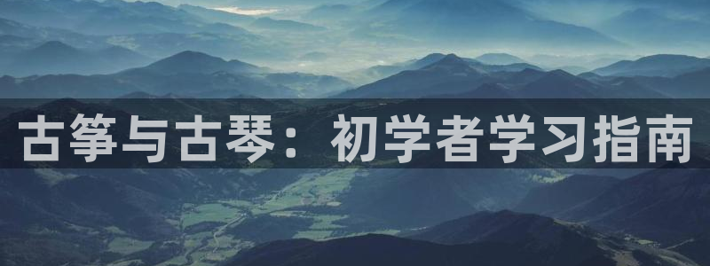 凯发k8官方旗舰店app:古筝与古琴:初学者学习指南