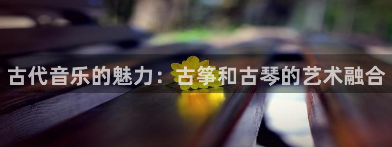凯发娱乐唯一官网:古代音乐的魅力:古筝和古琴的艺术融合